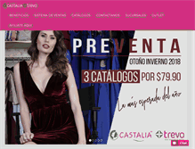 Tablet Screenshot of castalia.com.mx